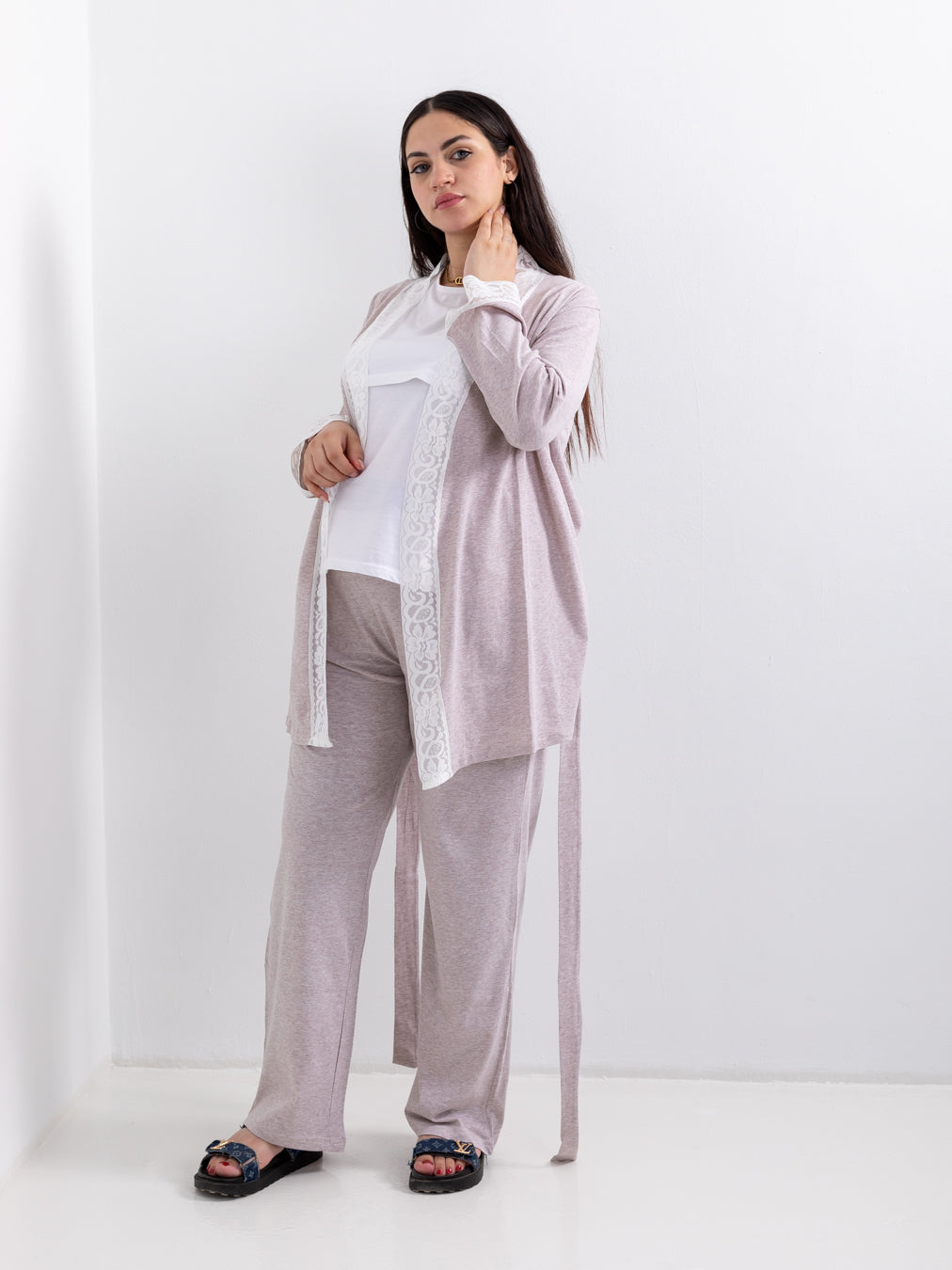 Soft Lace Pajama (Autumn Collection)
