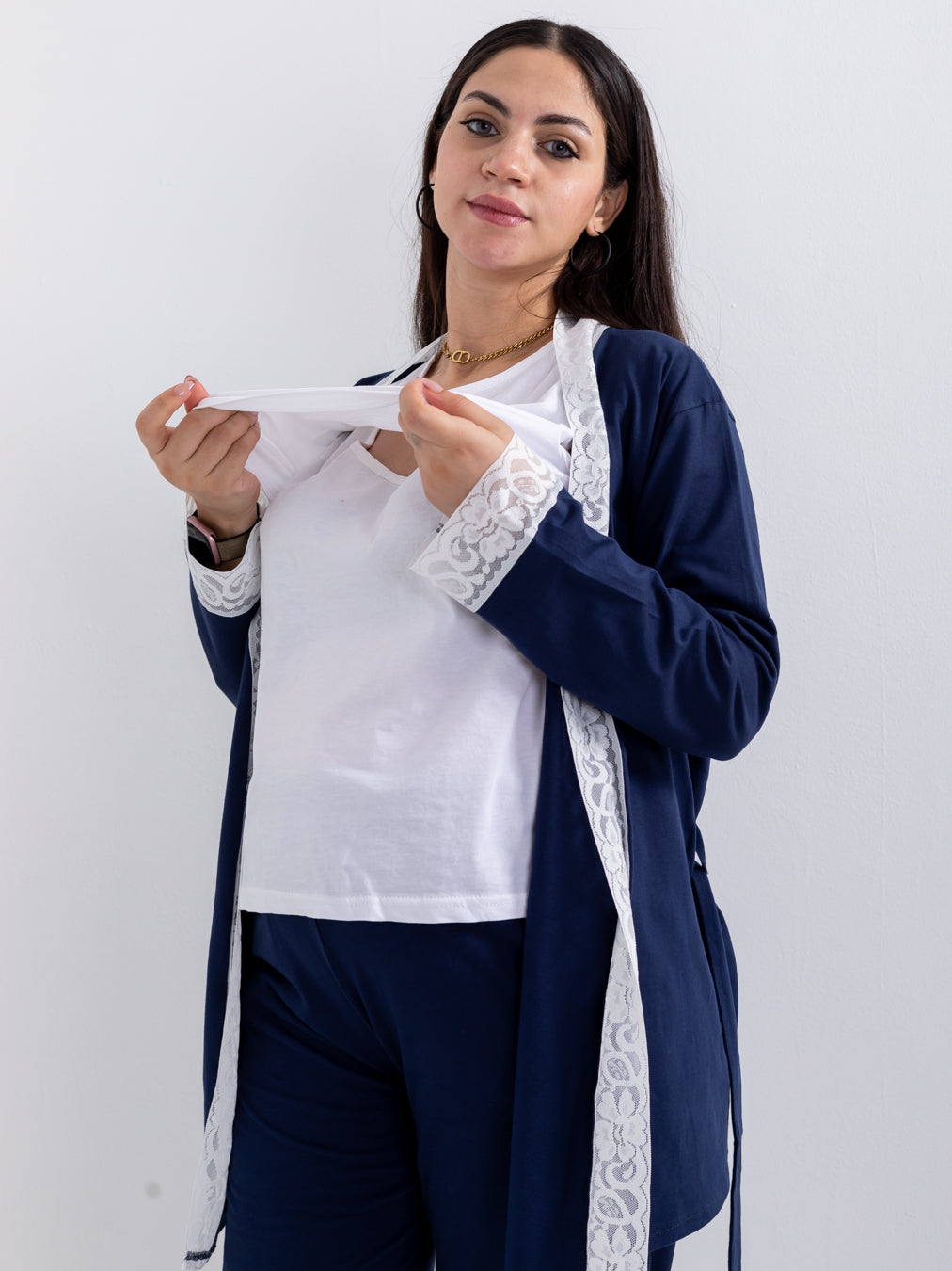 Soft Lace Pajama (Autumn Collection)