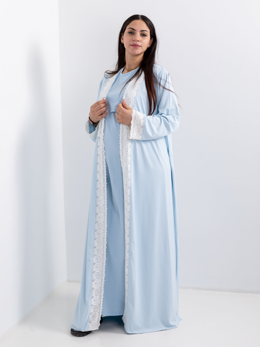 طقم روب بسيط سادة