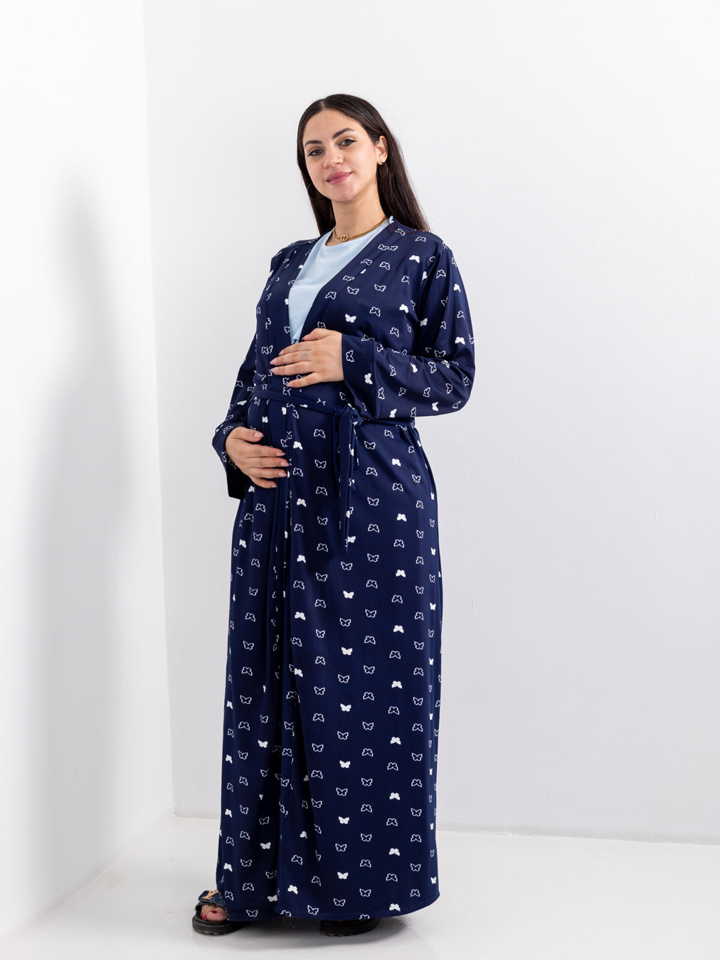 Navy Autumn Nursing Set