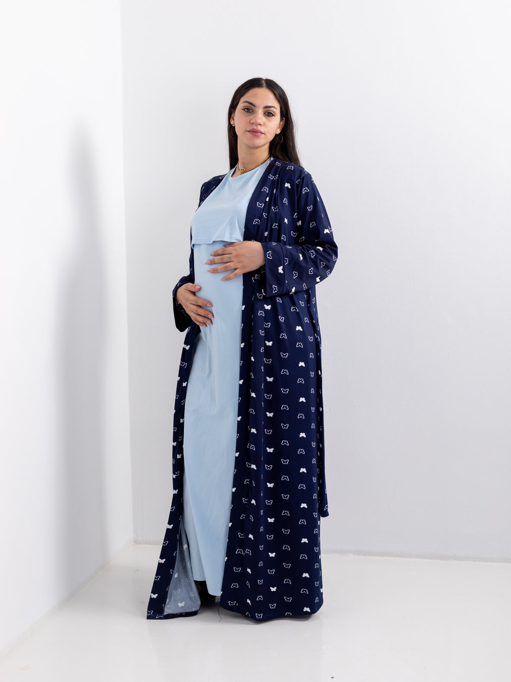 Navy Autumn Nursing Set