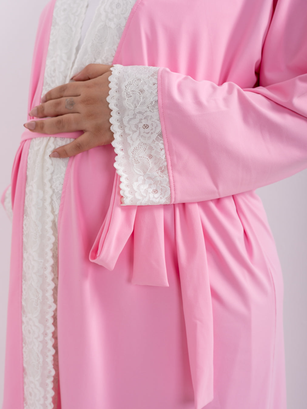 Plain Lace Robe ( Autumn Set )