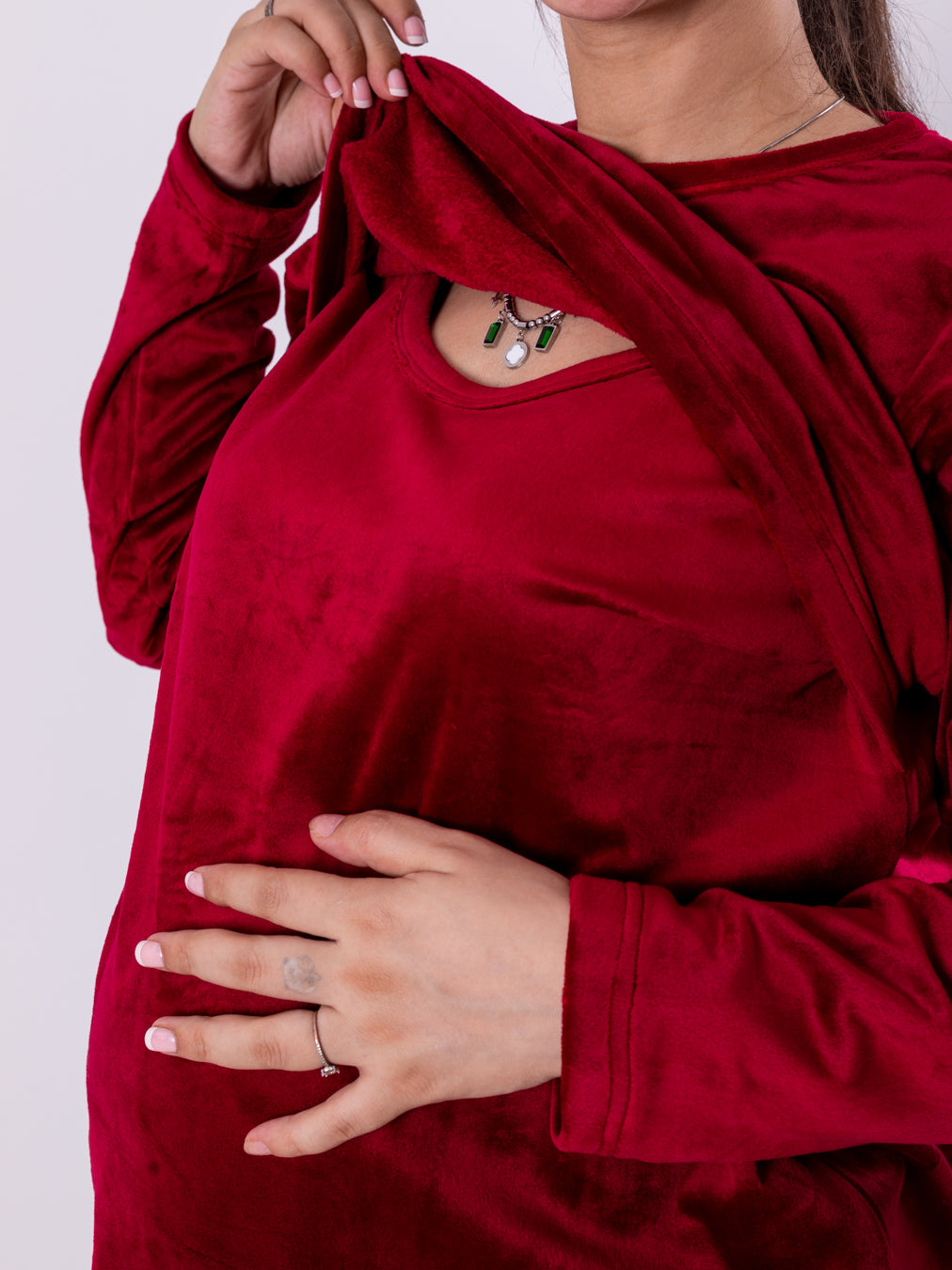 Velvet Homewear T-Shirt | Winter Collection