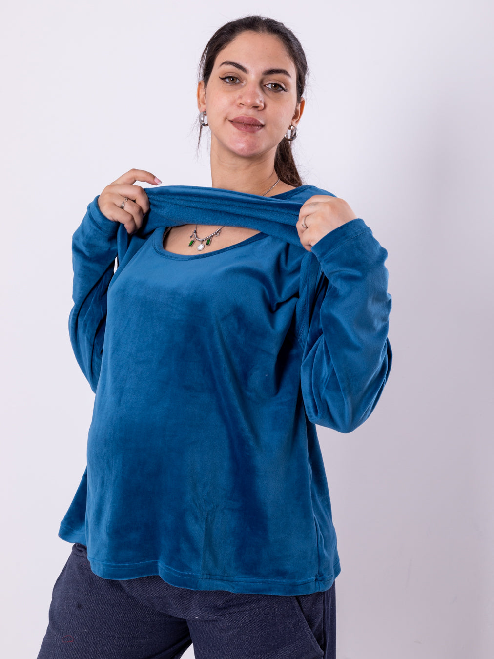 Velvet Homewear T-Shirt | Winter Collection