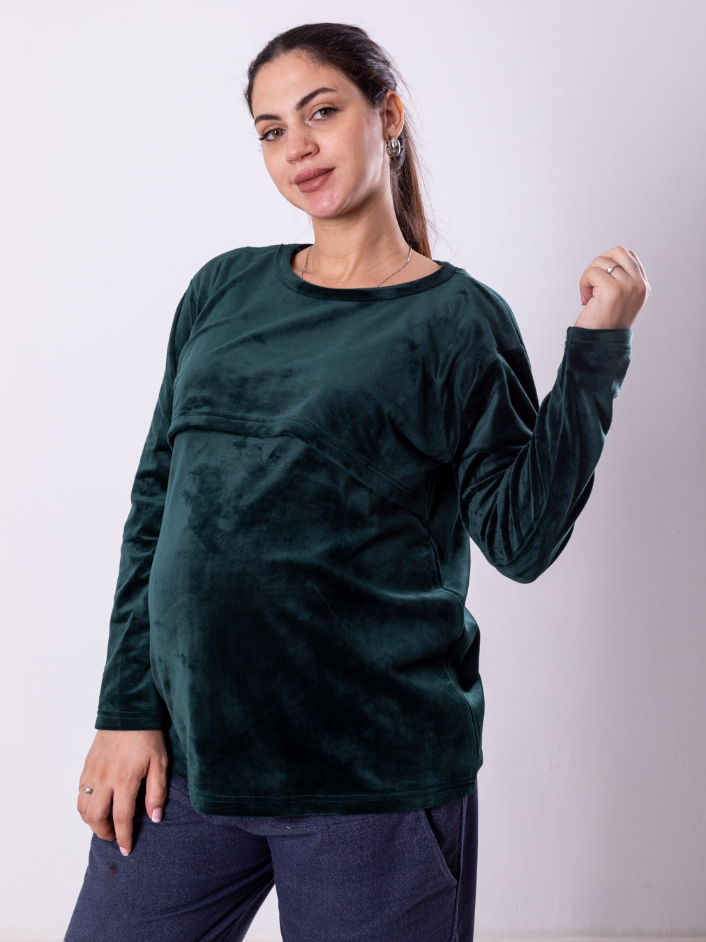 Velvet Homewear T-Shirt | Winter Collection