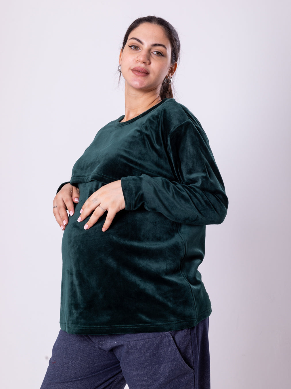 Velvet Homewear T-Shirt | Winter Collection