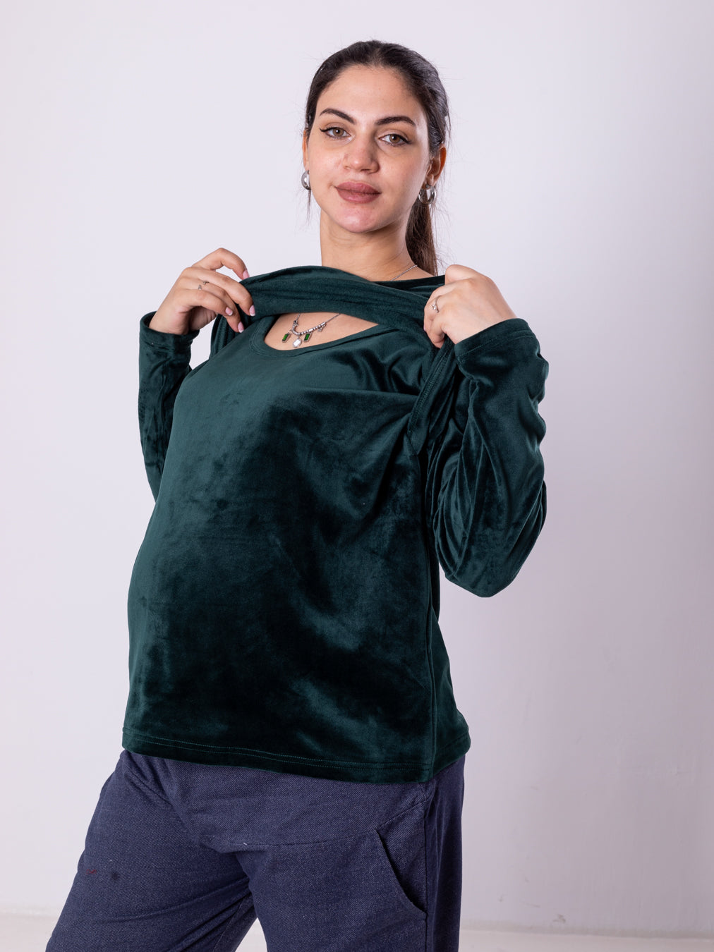 Velvet Homewear T-Shirt | Winter Collection
