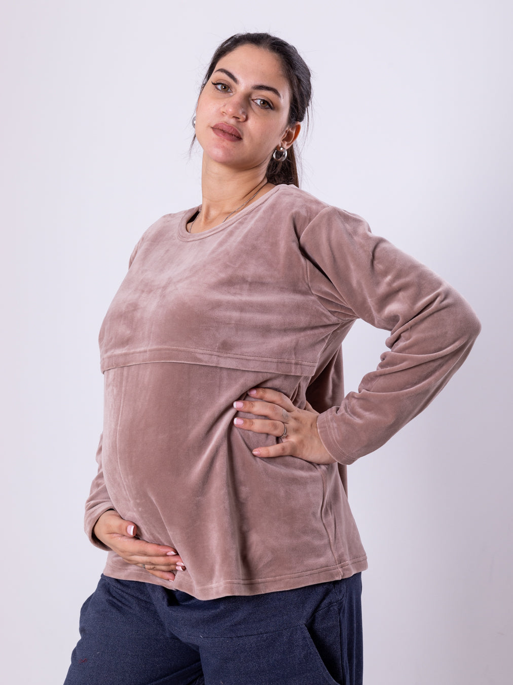 Velvet Homewear T-Shirt | Winter Collection