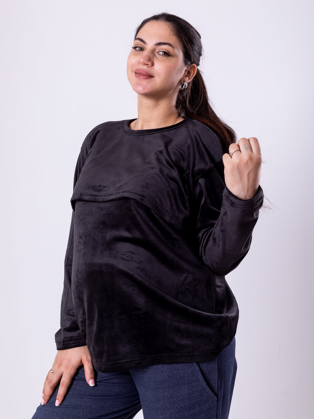 Velvet Homewear T-Shirt | Winter Collection