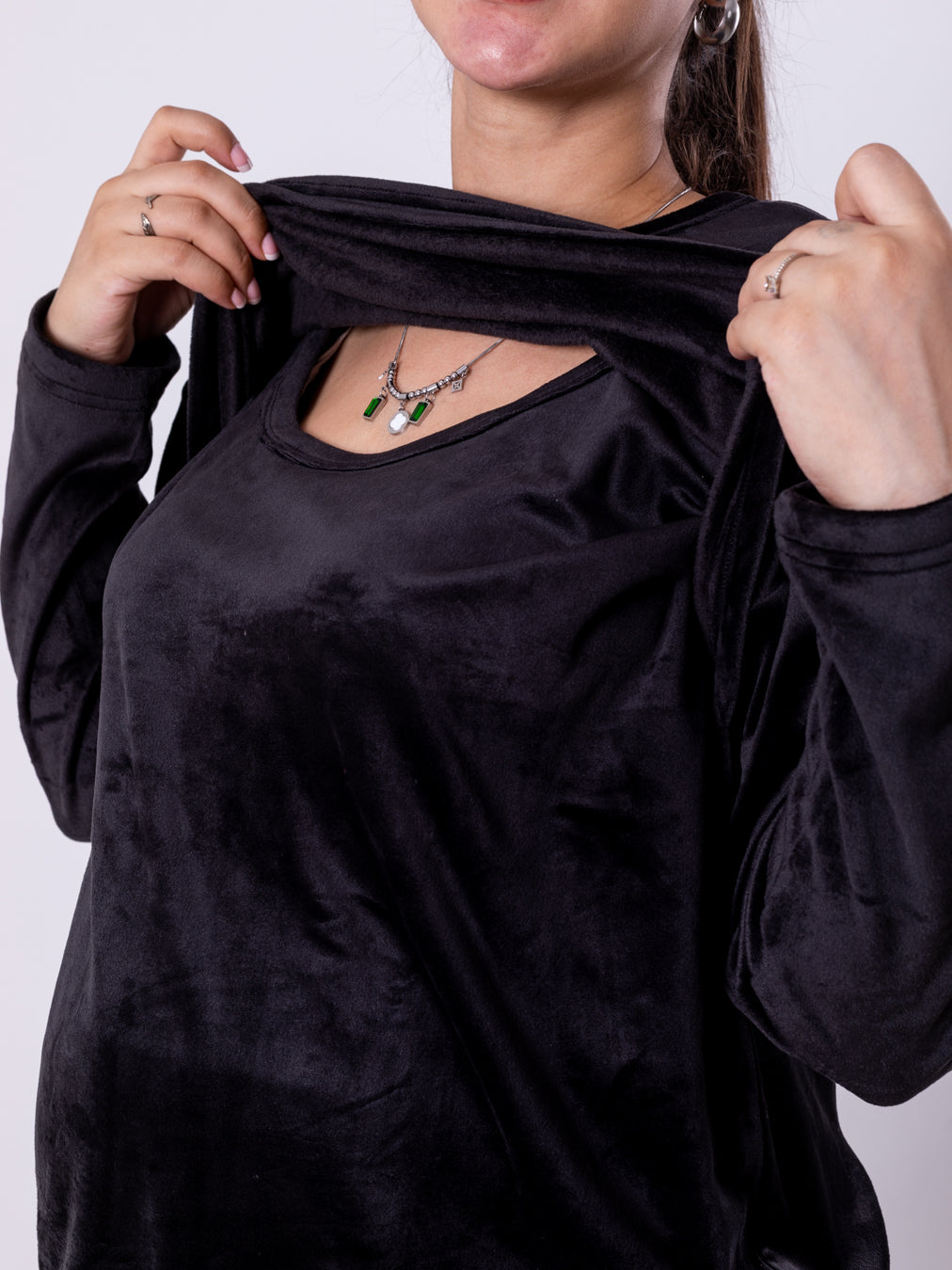 Velvet Homewear T-Shirt | Winter Collection