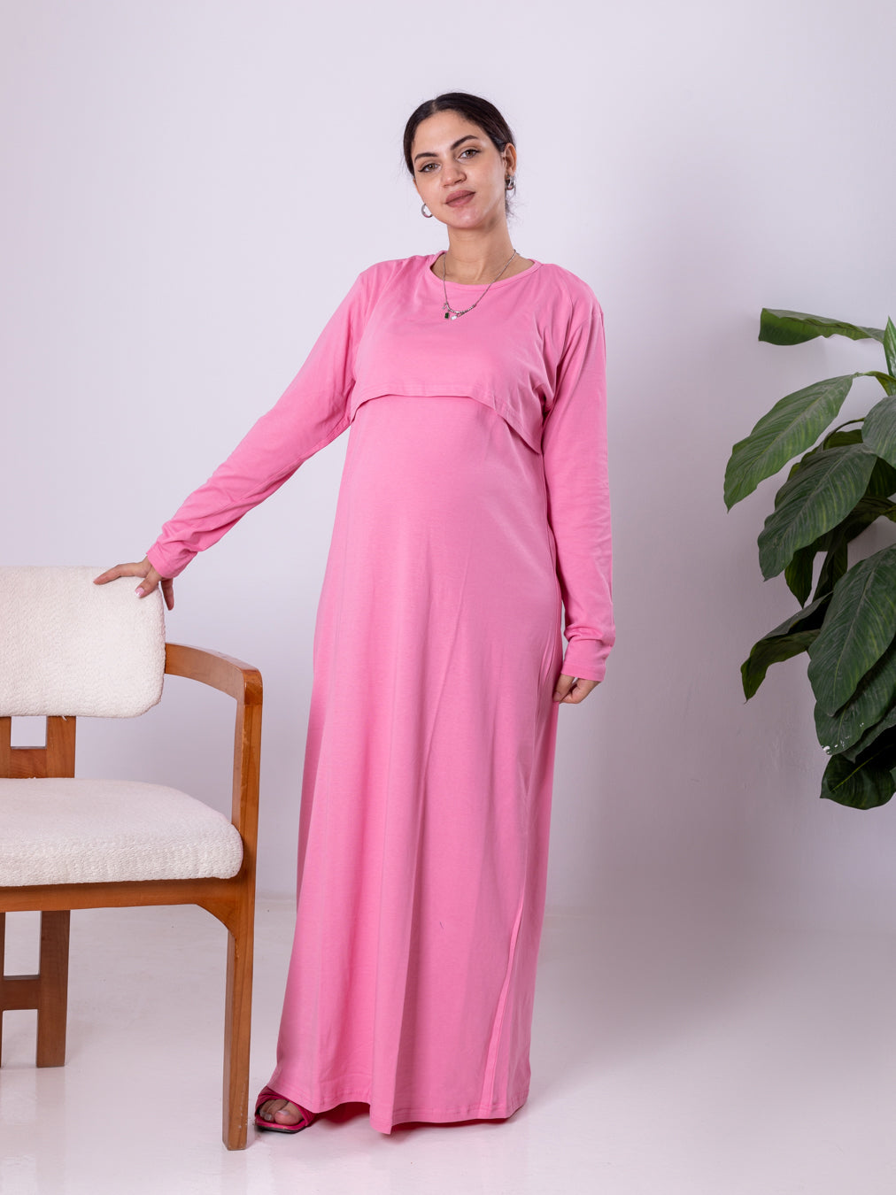 Pink Butterfly Robe ( Autumn Set )
