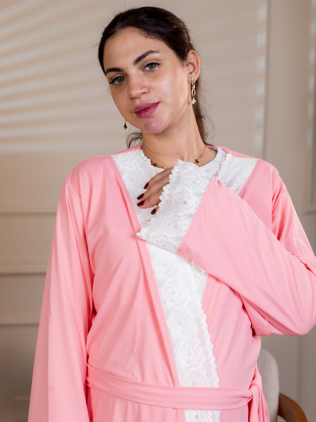 طقم روب بسيط سادة