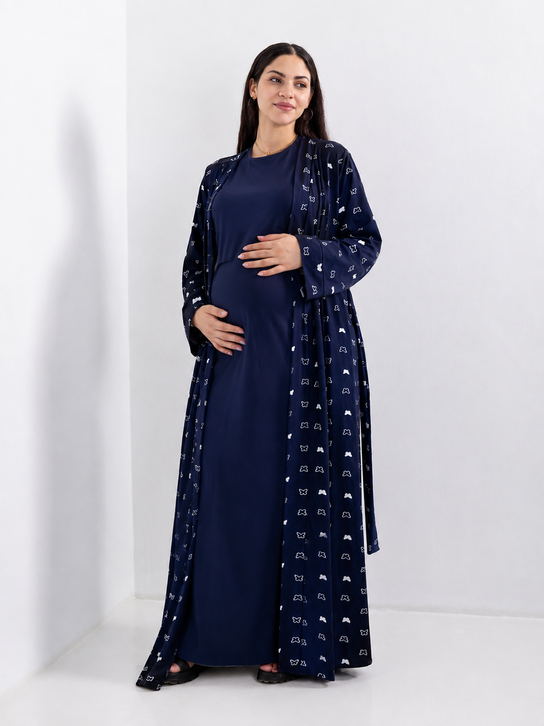 Navy Autumn Nursing Set