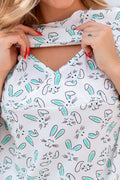 Bunny Nursing Pajama Set